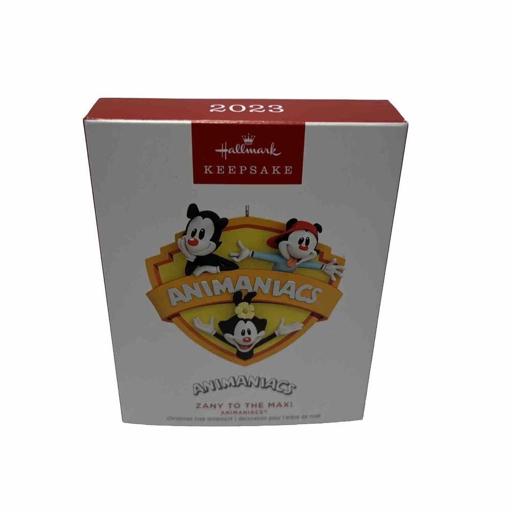 Hallmark Christmas Ornament Animaniacs WB Cartoon Zany to the Max NEW 2023